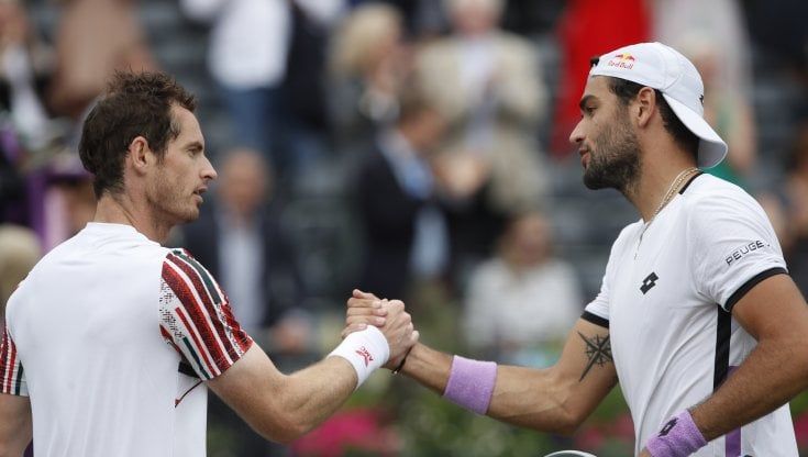 Tennis, Berrettini ai quarti al Queen's: battuto Murray