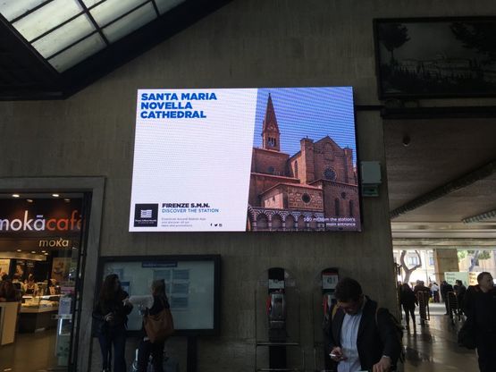 Santa Maria Novella, la "cathedral" di Firenze? Gaffe di Grandi Stazioni