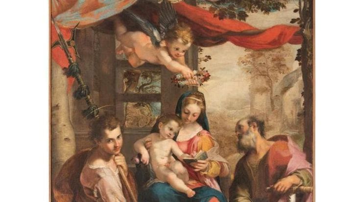 La Madonna di Barocci è il capolavoro di Natale esposto nella Sala Alessi di Palazzo Marino