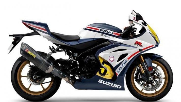 Suzuki, omaggio al mito di Lucchinelli