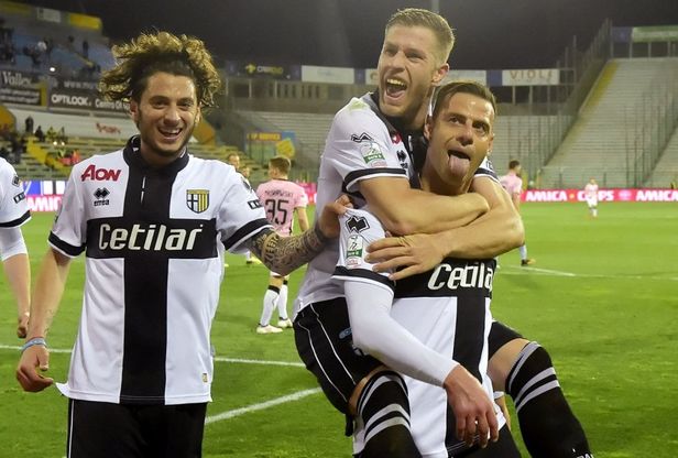 Parma-Palermo: tripletta di Calaiò lancia i crociati 