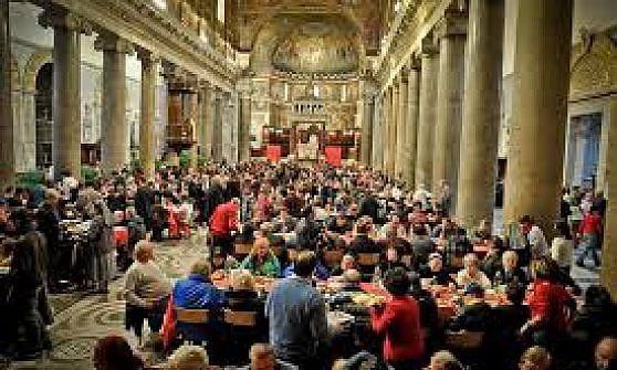 Sant'Egidio, il cuore di Genova nei pranzi per gli ultimi
