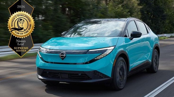 Nissan Leaf è la vettura dell'anno 2026 per le donne dell’auto