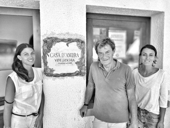 Volto di Napoli, l'enologo Andra D'Ambra