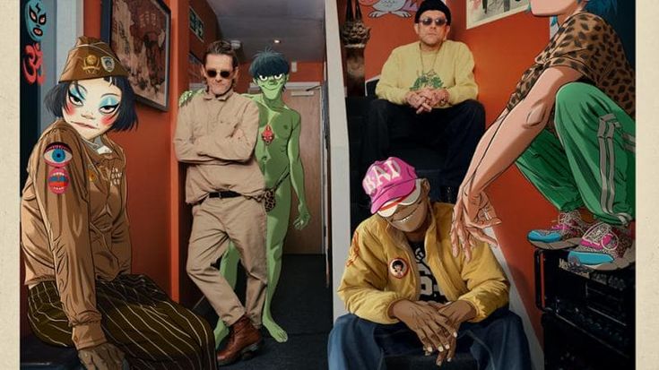 La band-fumetto dei Gorillaz va in India: «Ma non saremo mai guru»