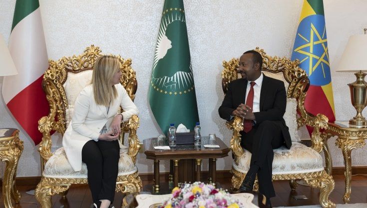 “Stop ai flussi dall’Etiopia”. Meloni e il pressing del G7 contro la strategia dei russi