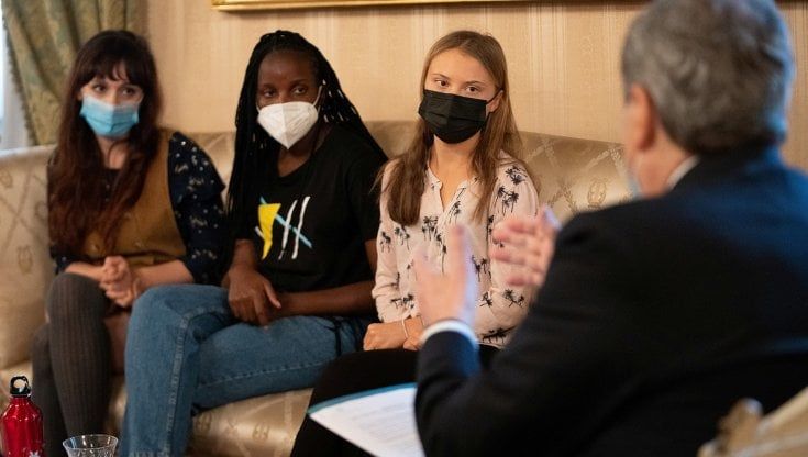 Draghi a Greta Thunberg: "Vi ascolteremo, ve lo garantisco"