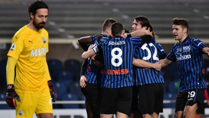Atalanta-Sassuolo 5-1: show nerazzurro, gli emiliani crollano