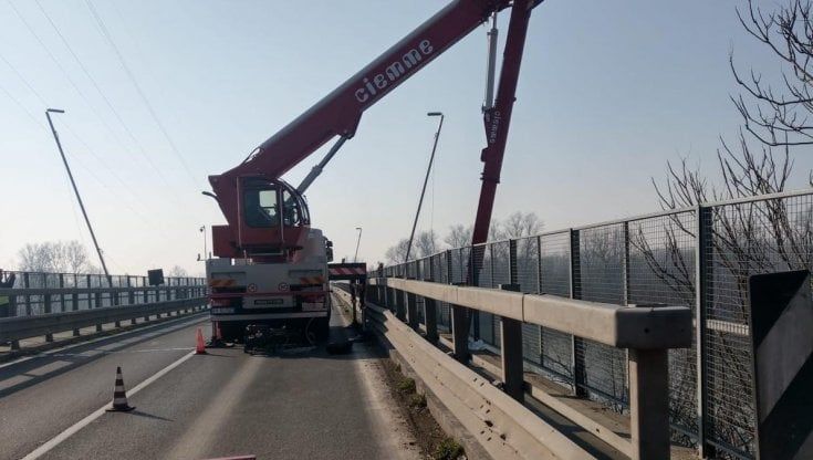  Sabato 20 febbraio chiuso il ponte sul Po di Colorno - Casalmaggiore