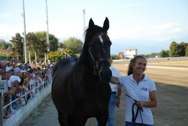 Torino, in seimila all'ippodromo per festeggiare la star Varenne