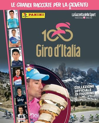 Ciclismo, Giro d'Italia in figurine: arriva la raccolta della Panini