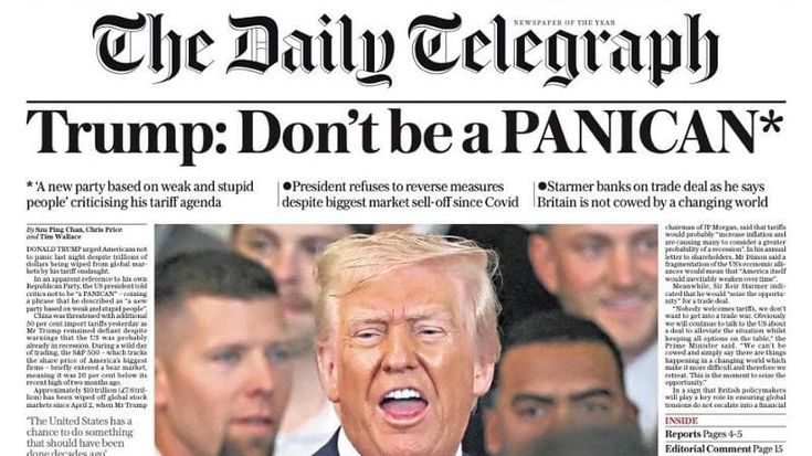 Panican, il neologismo trumpiano per esorcizzare la paura del crollo in Borsa