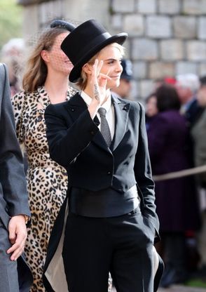 Cappelli, velette e cilindri al matrimonio reale di Eugenie