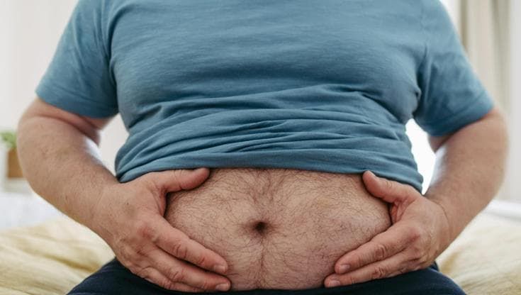 Troppo grasso corporeo riduce la fertilità maschile