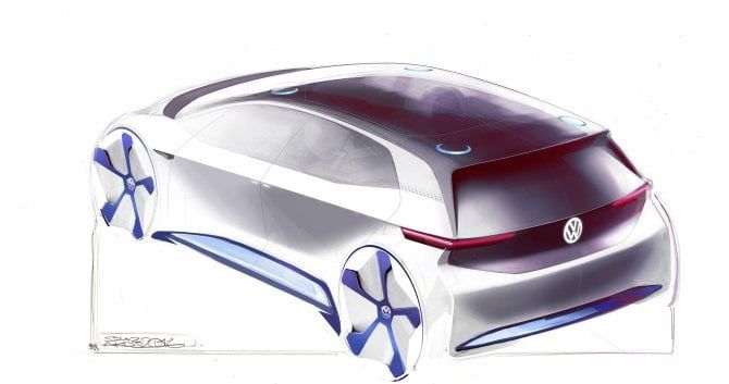 Volkswagen, una concept elettrica per Parigi