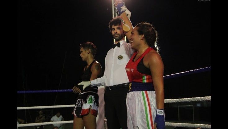 Boxe, sul ring a Roma la nipote di Ambra Angiolini