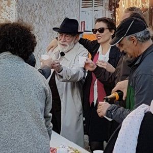 Ramazzotti e Carpentieri, ciak al teatro Massimo