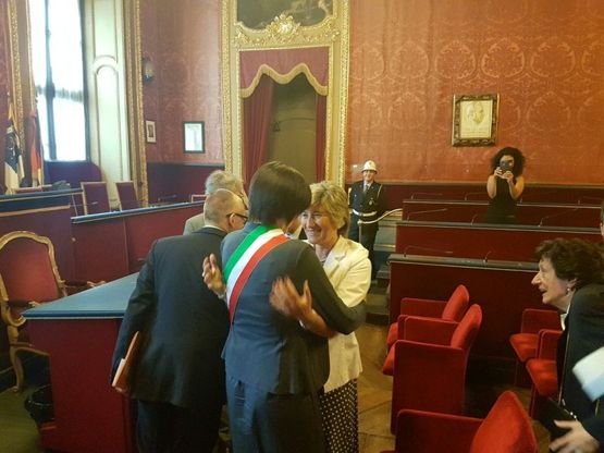 Appendino, tutti in coda per congratularsi: dalle due nonne a chi conta in città