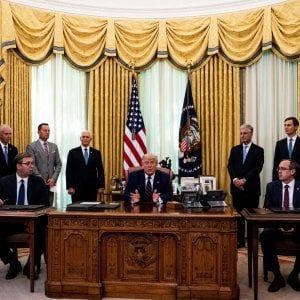 Serbia e Kosovo aprono l'ambasciata a Gerusalemme