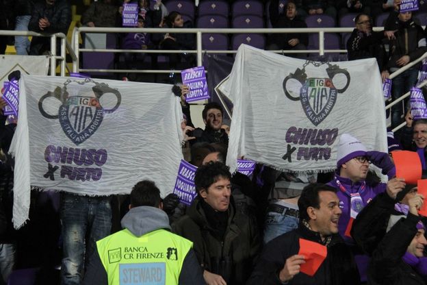 A Firenze stadio "vuoto" per protesta