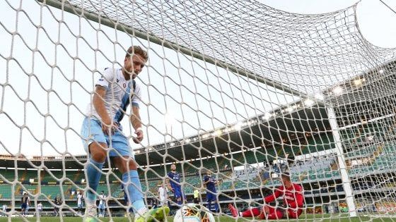 Verona-Lazio 1-5: Immobile fa tripletta, i biancocelesti restano in corsa per il 2° posto 