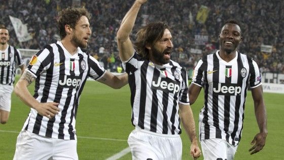 Juventus-Lione 2-1: Pirlo e Marchisio trascinano i bianconeri in semifinale