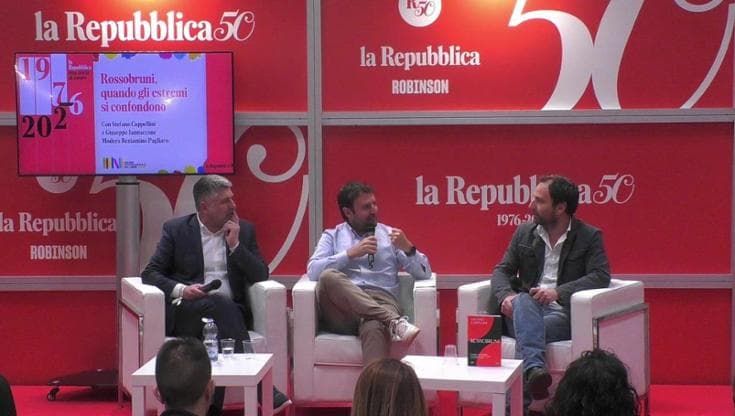 Salone del libro, Cappellini e Iannaccone: “Rossobruni, quando gli estremi si confondono”