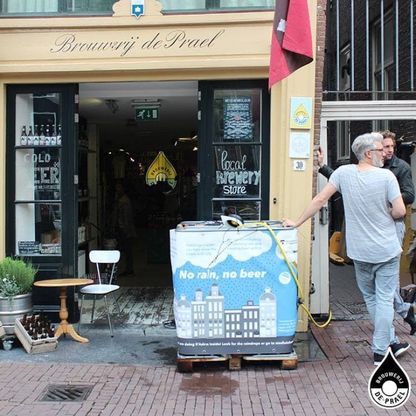 Hemelswater, la birra ''a base'' di acqua piovana