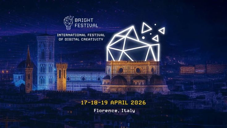 Bright Festival 2026, Firenze centro di creatività digitale
