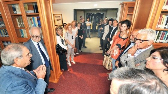 I testi di Casalbore donati al Palagiustizia: "La sua eredit&agrave;? Magistrato, mestiere bellissimo"