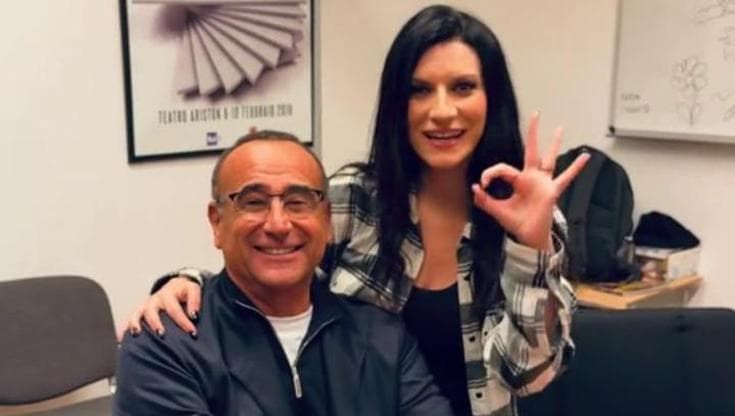 Laura Pausini co-conduttrice del festival di Sanremo: l'annuncio nella gag con Carlo Conti