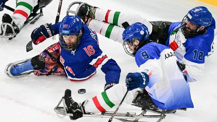 L’attaccante azzurro Alessandro Andreoni: “Venite a scoprire il para ice hockey, sport magnifico”