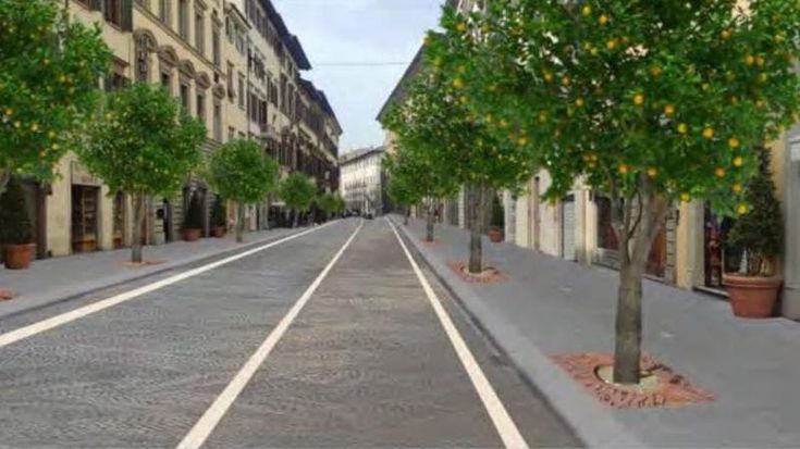 Via Cavour “verde”, ok dagli abitanti (ma non tutti)
