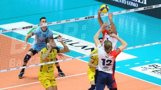 Volley, Superlega: bene Trento e Milano, Monza sorprende Modena