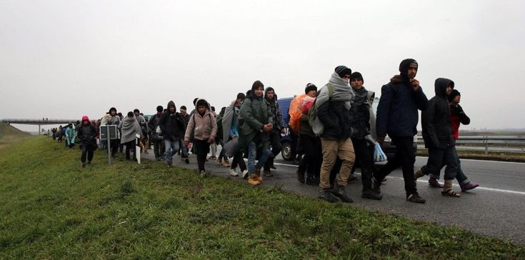 Serbia, migranti in marcia verso la Croazia