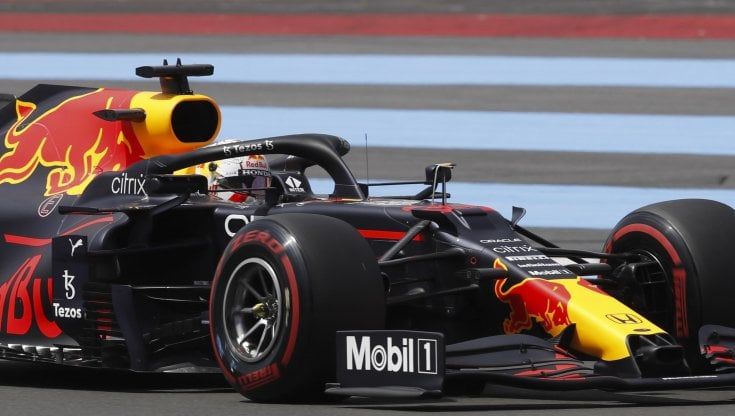 F1, Gp Francia: seconde libere dominate da Verstappen, quinto Leclerc