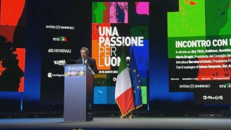 Elezioni politiche 2022: le news del 24 agosto. Draghi torna in scena a Rimini: "L'Italia ce la farà". Agcom boccia il duello Meloni-Letta