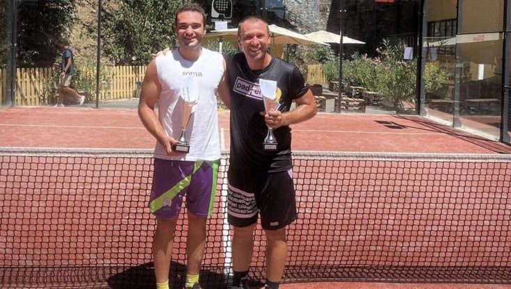 Antonio Cassano costruisce campi da padel a Genova