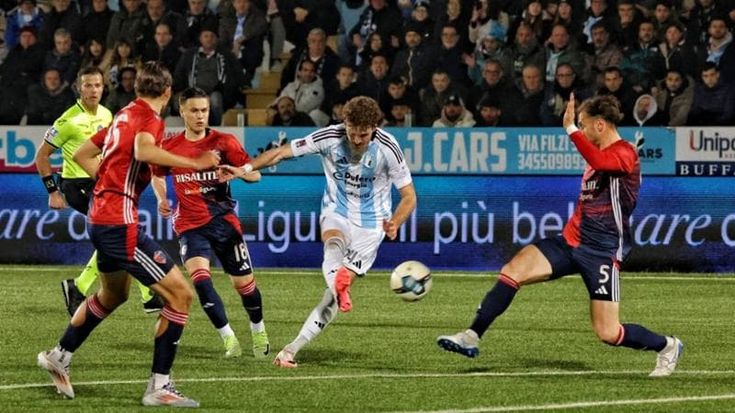 Entella in estasi, Sestri Levante al tappeto