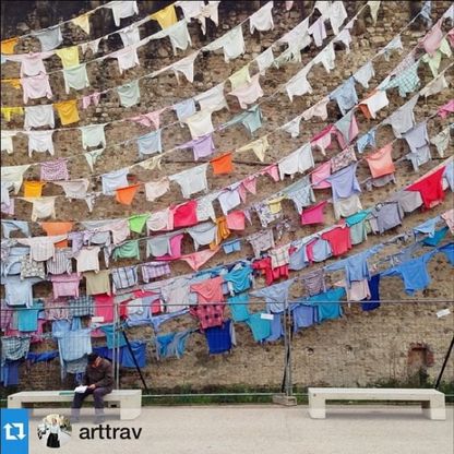 #notmypanni, il bucato è un'arte: gli scatti più belli