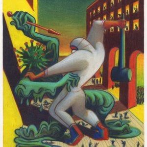 L'illustrazione di Lorenzo Mattotti per la copertina di Robinson va all'asta per aiutare la lotta al coronavirus