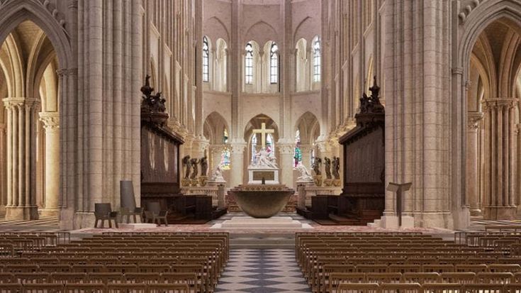 Arredi moderni e tonache pop: il nuovo volto di Notre-Dame