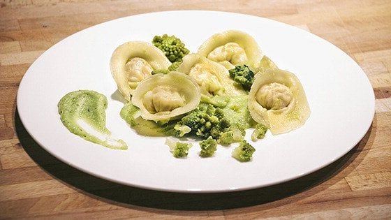 Broccoli e arzilla sì, ma nel tortello