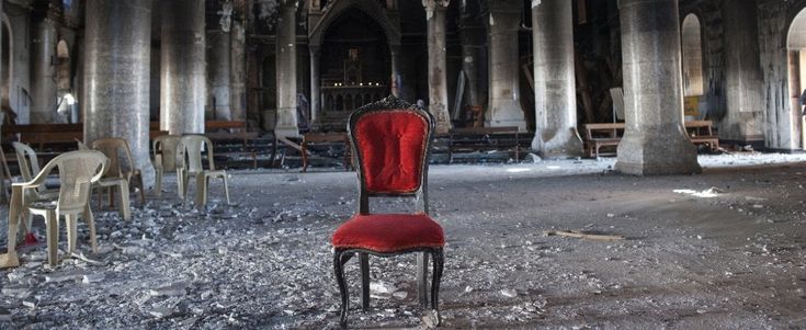  Inferno Iraq: nelle chiese ferite dall’Isis 