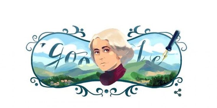 Un doodle per celebrare Grazia Deledda: 91 anni fa la scrittrice vinse il Nobel per la letteratura