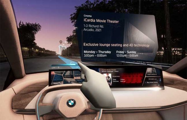 Bmw Natural Interaction, l’auto si comanda con lo sguardo