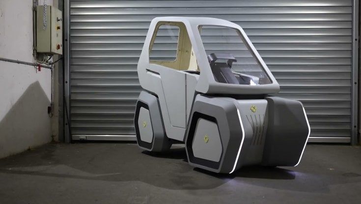 E-bike ma anche microcar. Ecco UILA realizzata con una stampante 3D