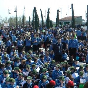 Cinquemila scout in festa invadono Casal di Principe in memoria di don Diana