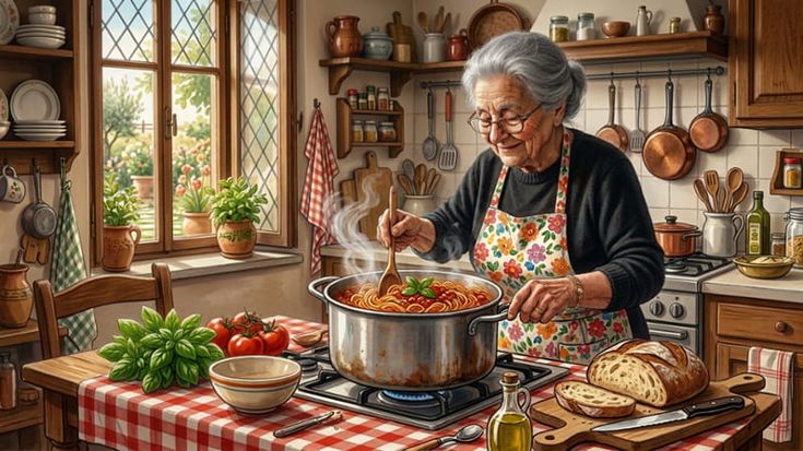 La nonna italiana che è autentica solo in America
