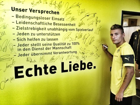 Borussia Bortmund, primo allenamento per Immobile